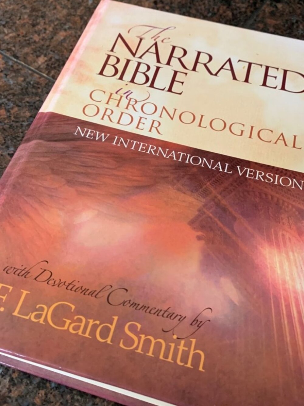 NIV Narrated Bible Chronological Order - NEW